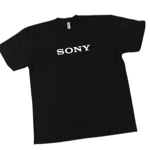 y2k sony logo shirt